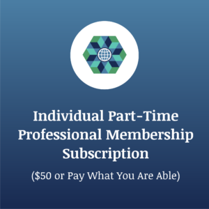 Part-Time Professional Individual Membership Subscription